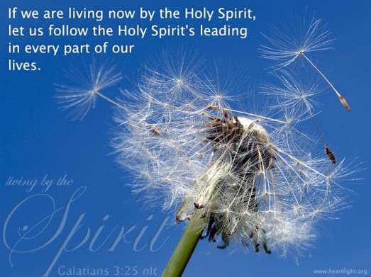 Walking and Living in the Spirit galatians5_25text