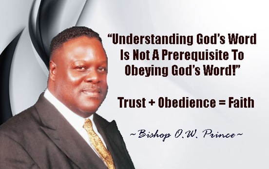 Trust Plus Obedience copy