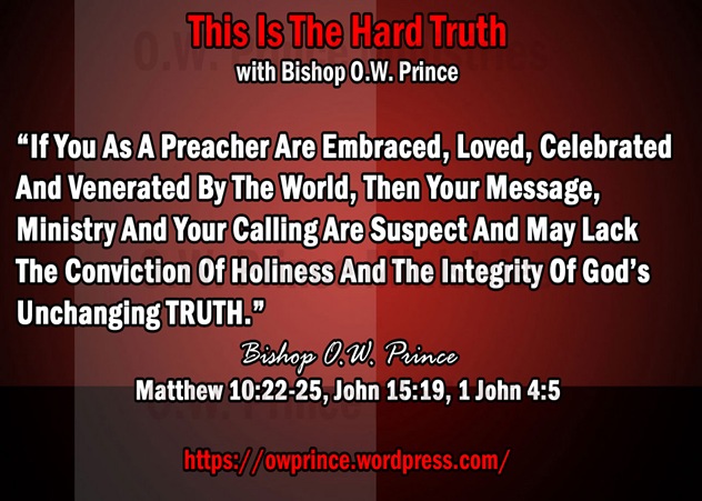 TRUTH Red Your Preaching Is Suspect