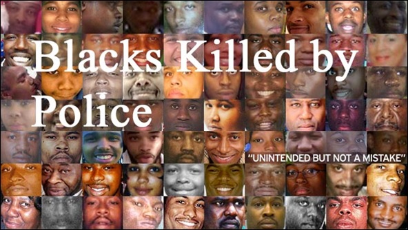 Blacks killed by police
