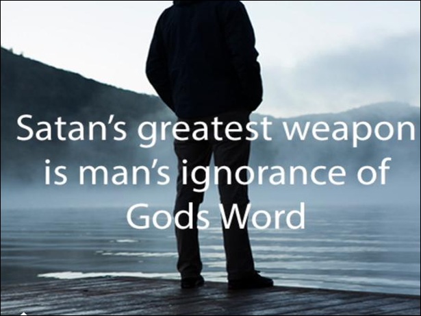 Ignorant of Gods Word Satan