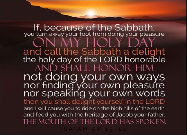Sabbath Call A Delight